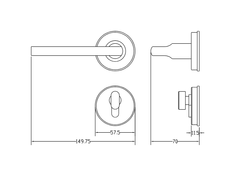 Lockit-Euro dimensions and layout